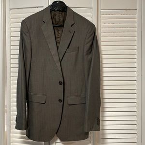 Banana Republic’s classic fit light brown suit. Size 38R with 31x30 trouser.